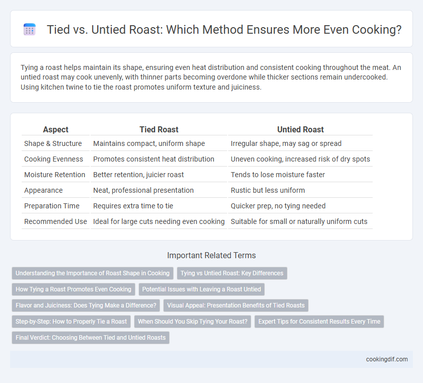 Tied vs. Untied Roast: Which Method Ensures More Even Cooking?