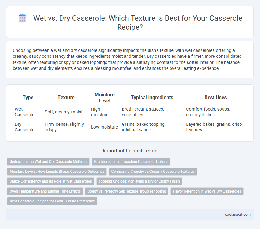 Wet vs. Dry Casserole: Which Texture Is Best for Your Casserole Recipe?