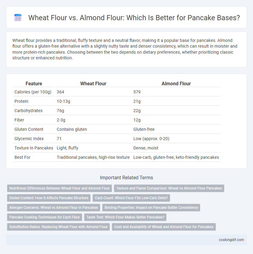 Wheat Flour vs. Almond Flour: Which Is Better for Pancake Bases?