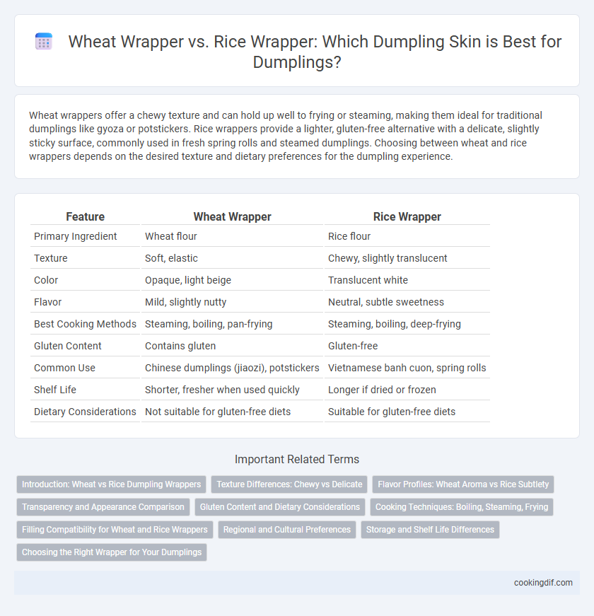 Wheat Wrapper vs. Rice Wrapper: Which Dumpling Skin is Best for Dumplings?
