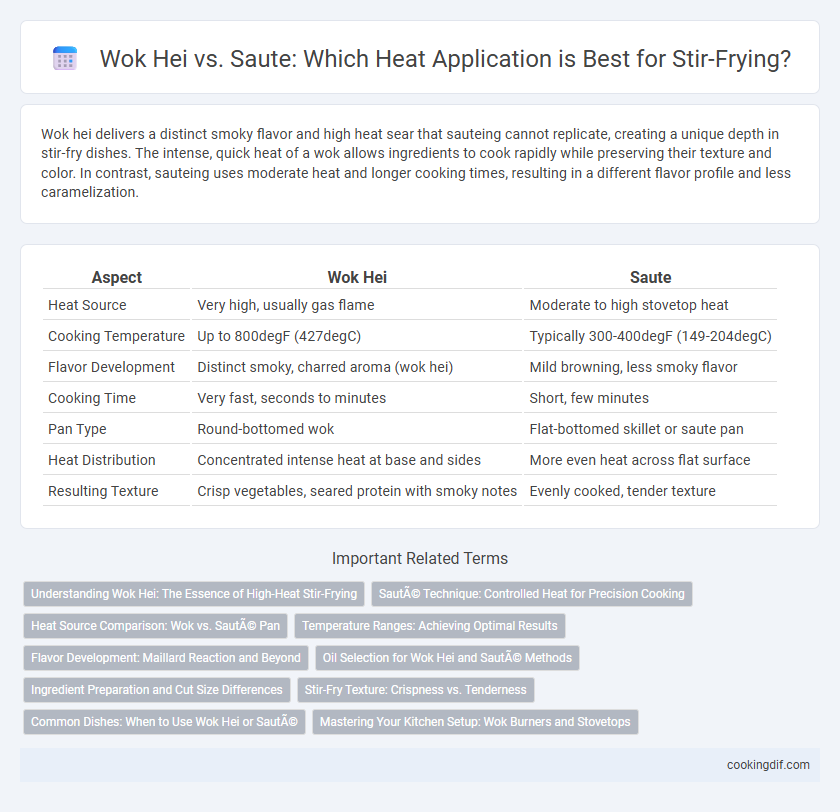 Wok Hei vs. Saute: Which Heat Application is Best for Stir-Frying?