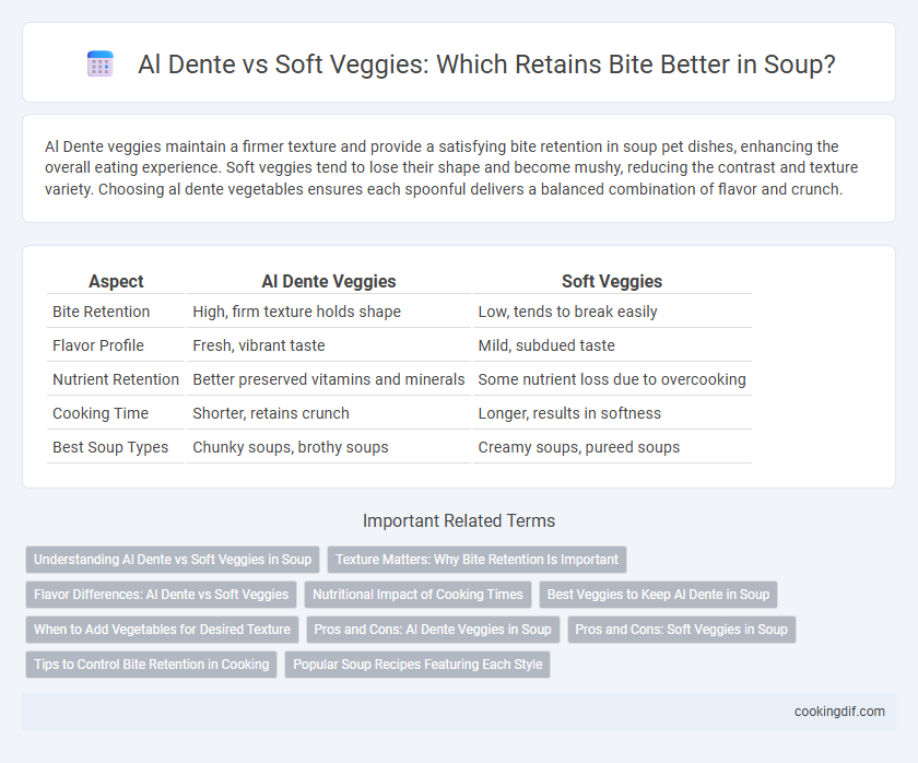 Al Dente vs Soft Veggies: Which Retains Bite Better in Soup?