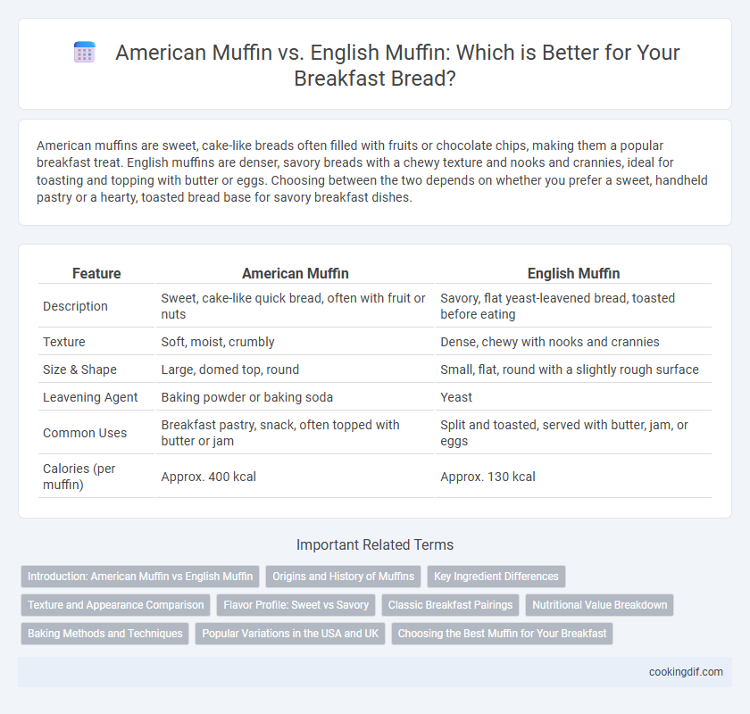 American Muffin vs. English Muffin: Which is Better for Your Breakfast Bread?