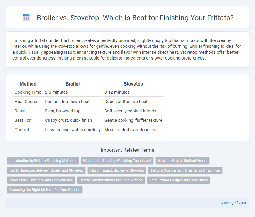 Broiler vs. Stovetop: Which Is Best for Finishing Your Frittata?