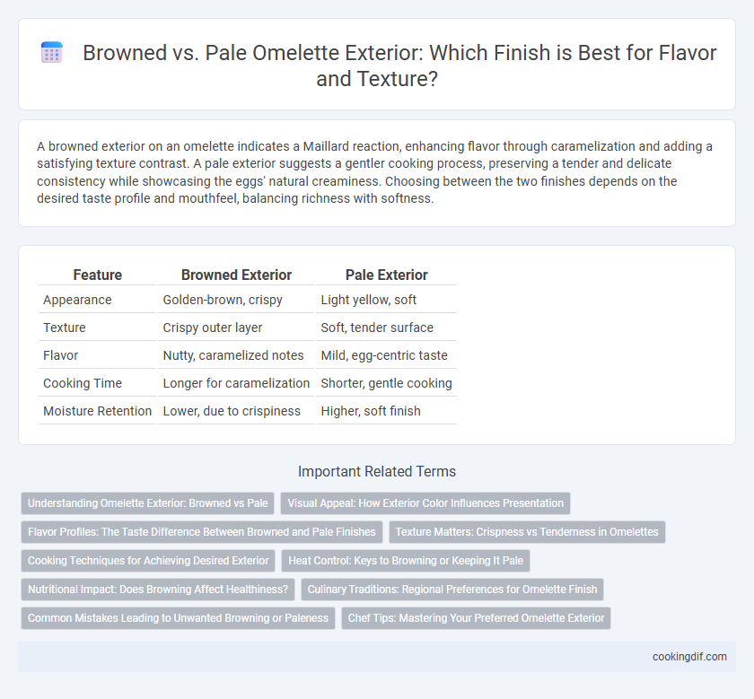 Browned vs. Pale Omelette Exterior: Which Finish is Best for Flavor and Texture?