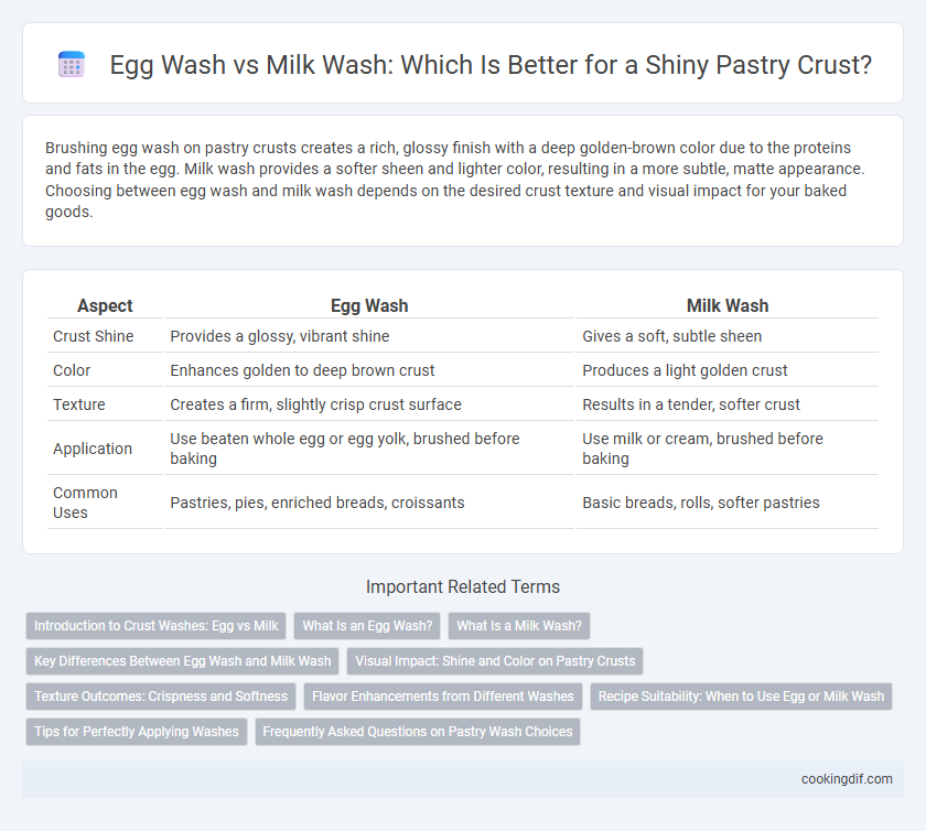 Egg Wash vs Milk Wash: Which Is Better for a Shiny Pastry Crust?