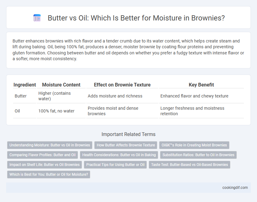 Butter vs Oil: Which Is Better for Moisture in Brownies?