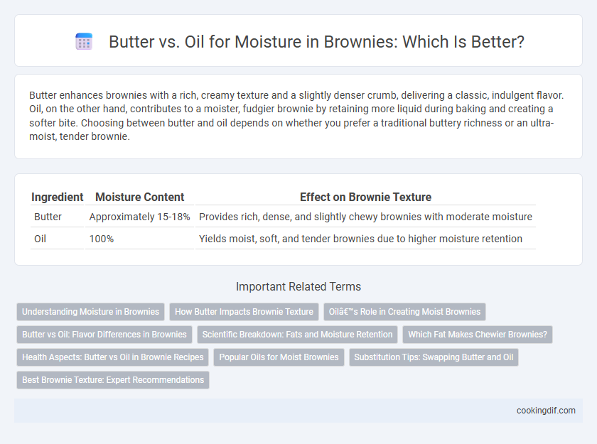 Butter vs. Oil for Moisture in Brownies: Which Is Better?