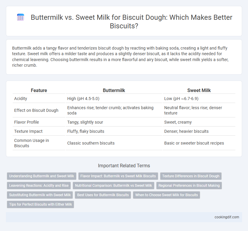 Buttermilk vs. Sweet Milk for Biscuit Dough: Which Makes Better Biscuits?