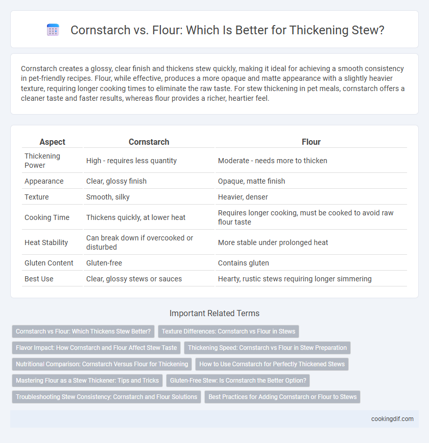 Cornstarch vs. Flour: Which Is Better for Thickening Stew?