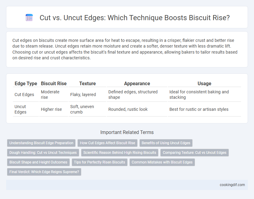 Cut vs. Uncut Edges: Which Technique Boosts Biscuit Rise?