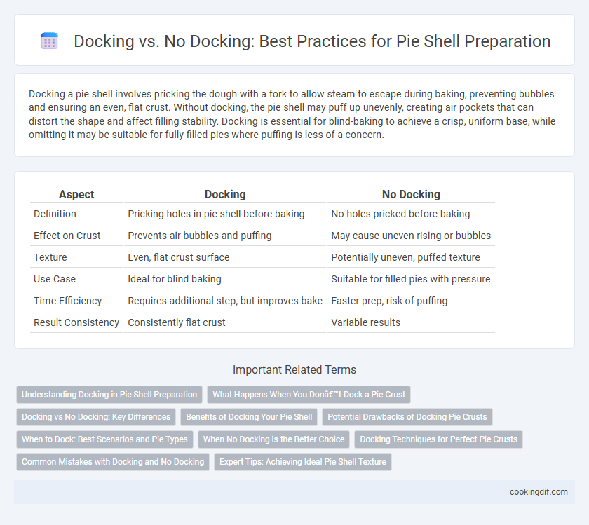 Docking vs. No Docking: Best Practices for Pie Shell Preparation