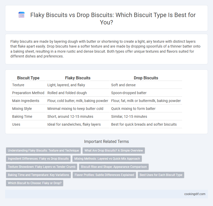 Flaky Biscuits vs Drop Biscuits: Which Biscuit Type Is Best for You?