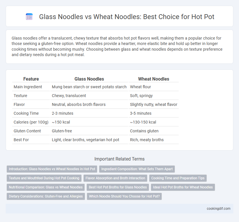 Glass Noodles vs Wheat Noodles: Best Choice for Hot Pot