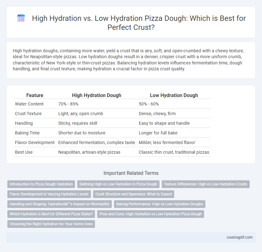 High Hydration vs. Low Hydration Pizza Dough: Which is Best for Perfect Crust?