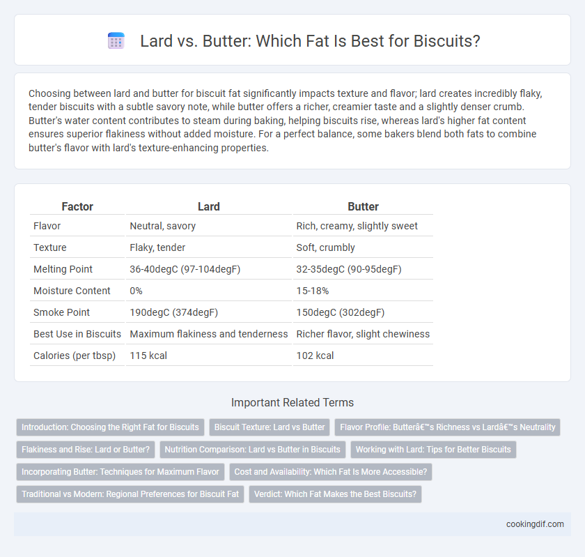 Lard vs. Butter: Which Fat Is Best for Biscuits?