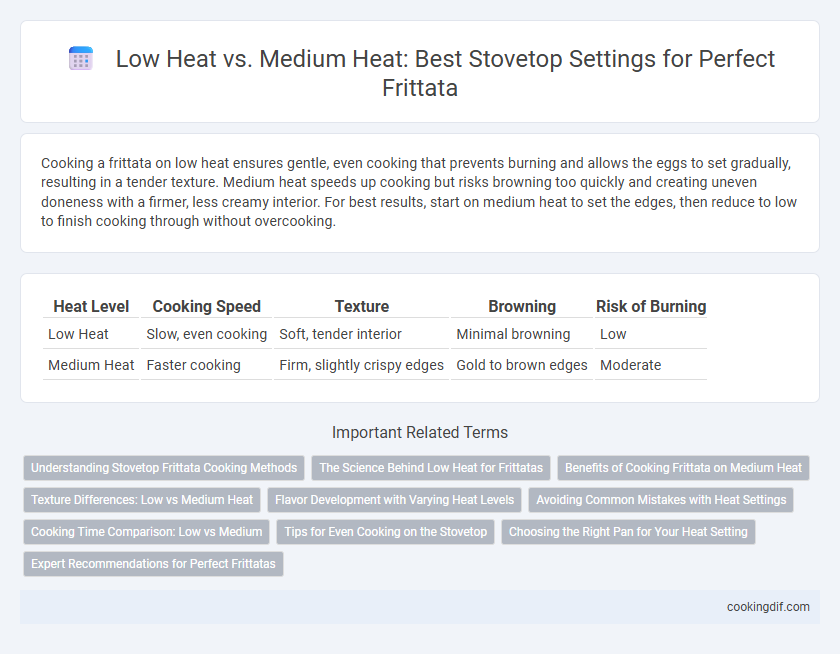 Low Heat vs. Medium Heat: Best Stovetop Settings for Perfect Frittata