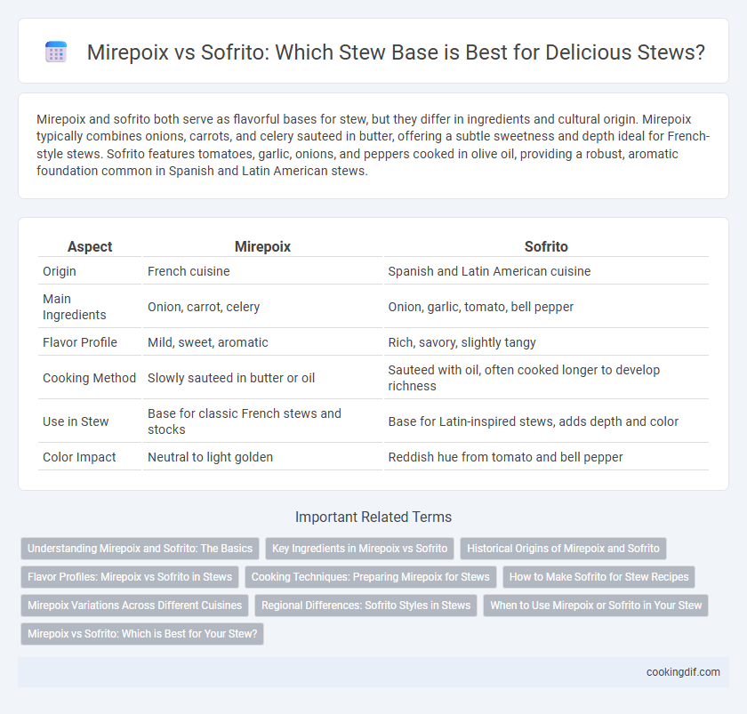 Mirepoix vs Sofrito: Which Stew Base is Best for Delicious Stews?