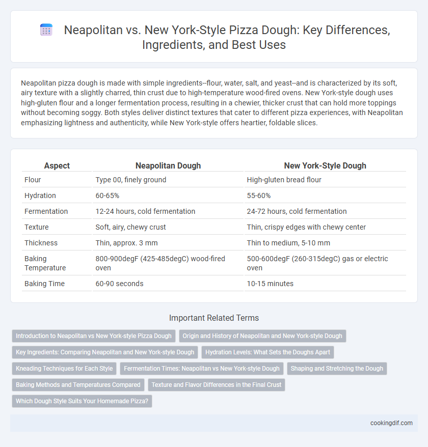 Neapolitan vs. New York-Style Pizza Dough: Key Differences, Ingredients, and Best Uses
