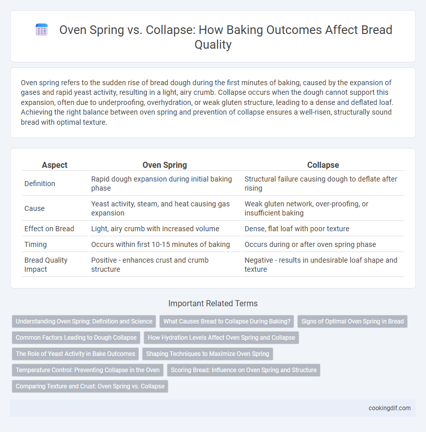 Oven Spring vs. Collapse: How Baking Outcomes Affect Bread Quality