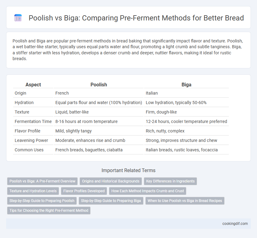 Poolish vs Biga: Comparing Pre-Ferment Methods for Better Bread