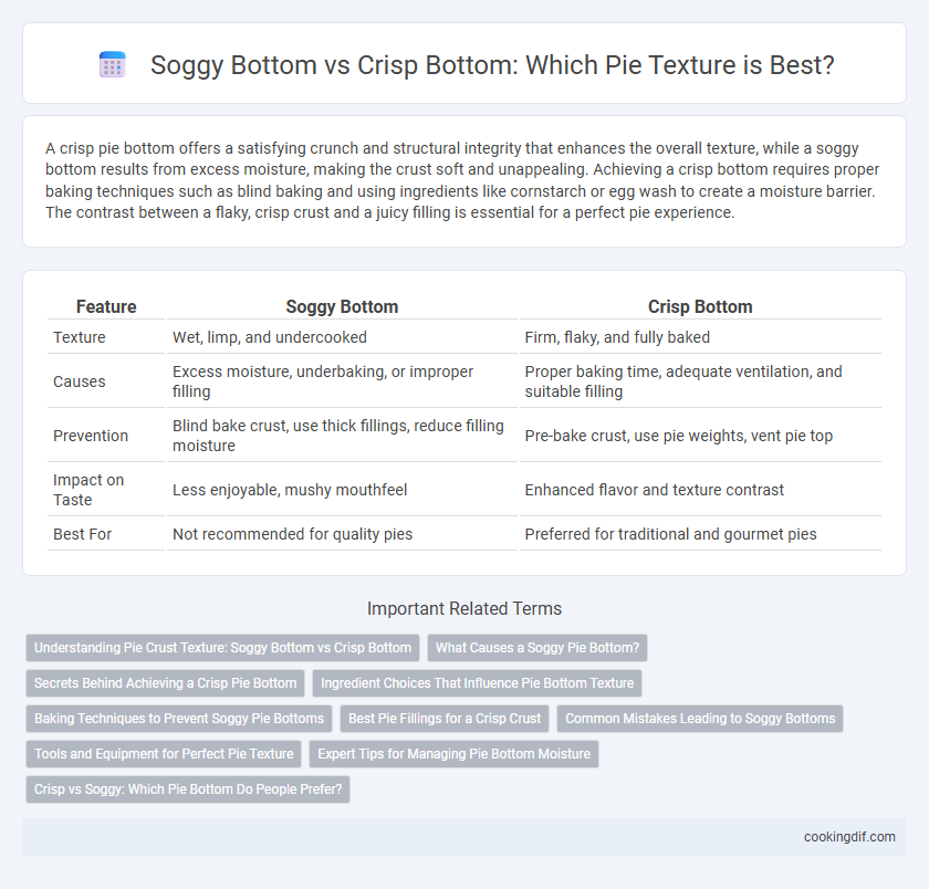 Soggy Bottom vs Crisp Bottom: Which Pie Texture is Best?