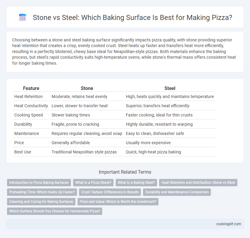 Stone vs Steel: Which Baking Surface Is Best for Making Pizza?