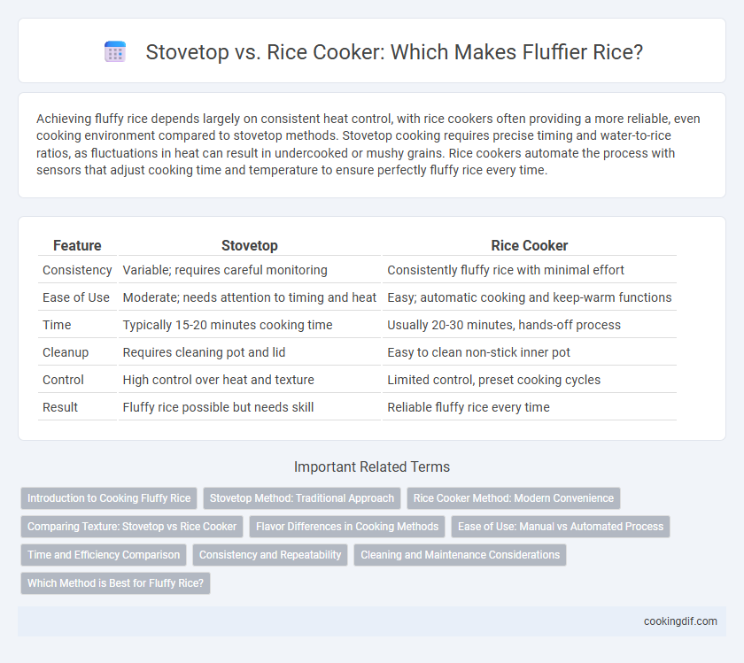 Stovetop vs. Rice Cooker: Which Makes Fluffier Rice?
