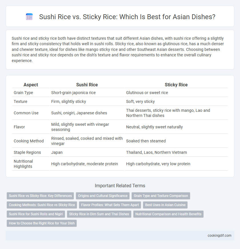 Sushi Rice vs. Sticky Rice: Which Is Best for Asian Dishes?