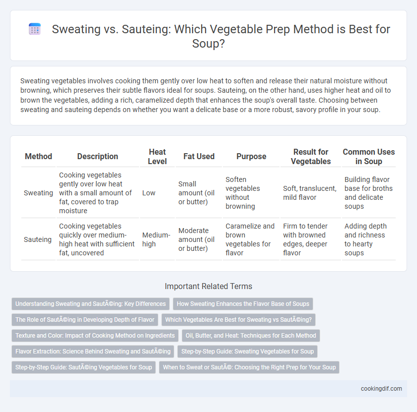 Sweating vs. Sauteing: Which Vegetable Prep Method is Best for Soup?