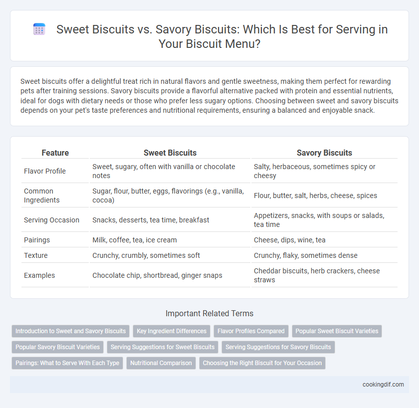 Sweet Biscuits vs. Savory Biscuits: Which Is Best for Serving in Your Biscuit Menu?