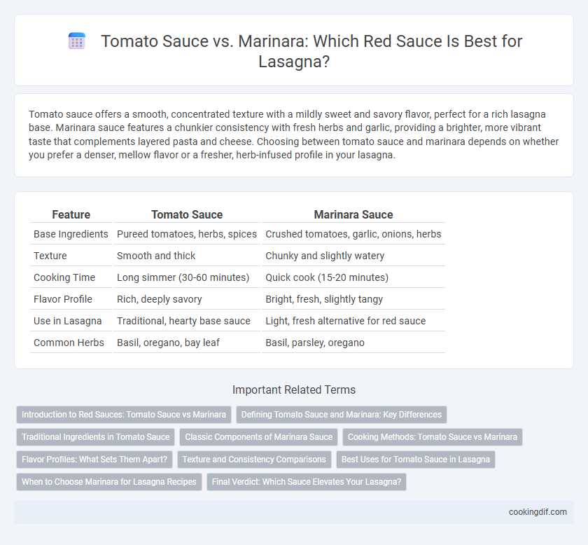 Tomato Sauce vs. Marinara: Which Red Sauce Is Best for Lasagna?