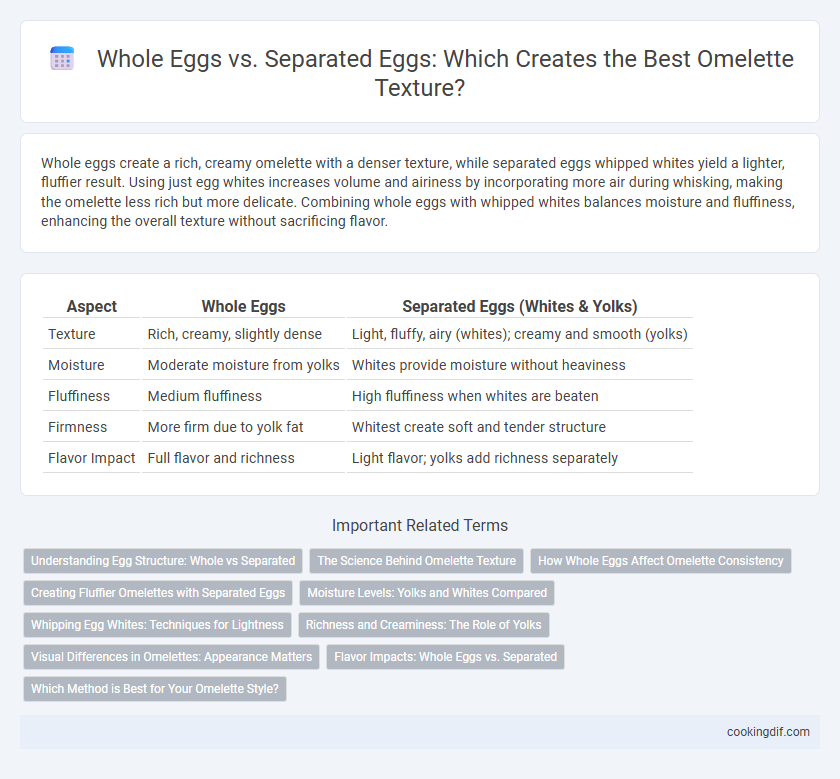 Whole Eggs vs. Separated Eggs: Which Creates the Best Omelette Texture?
