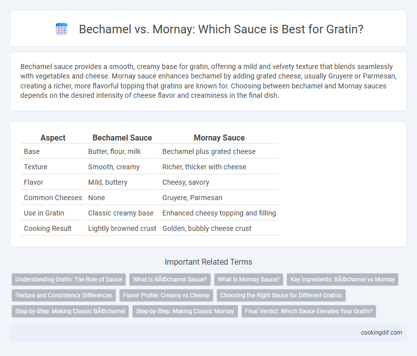Bechamel vs. Mornay: Which Sauce is Best for Gratin?