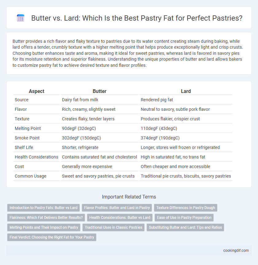 Butter vs. Lard: Which Is the Best Pastry Fat for Perfect Pastries?