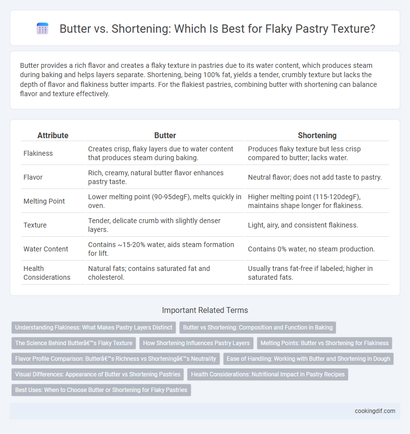 Butter vs. Shortening: Which Is Best for Flaky Pastry Texture?