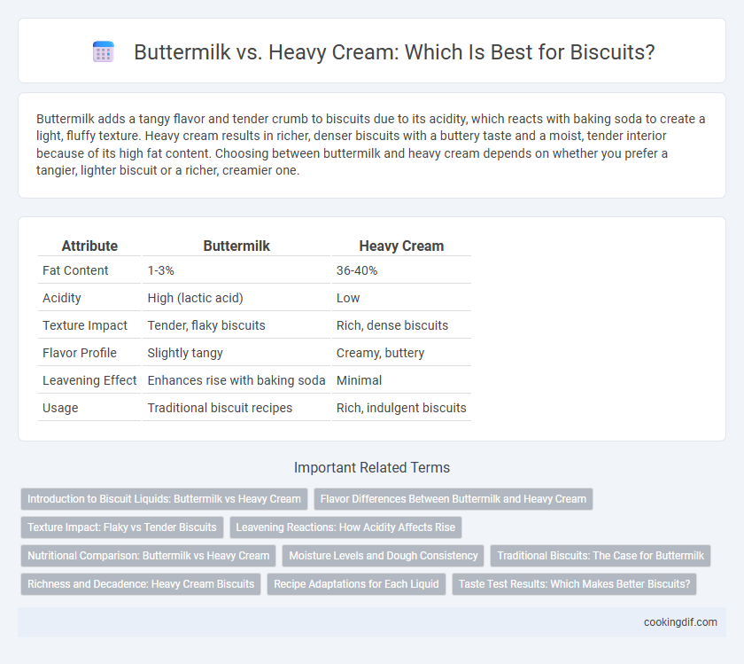 Buttermilk vs. Heavy Cream: Which Is Best for Biscuits?