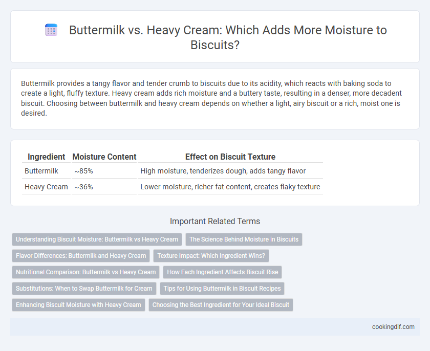 Buttermilk vs. Heavy Cream: Which Adds More Moisture to Biscuits?