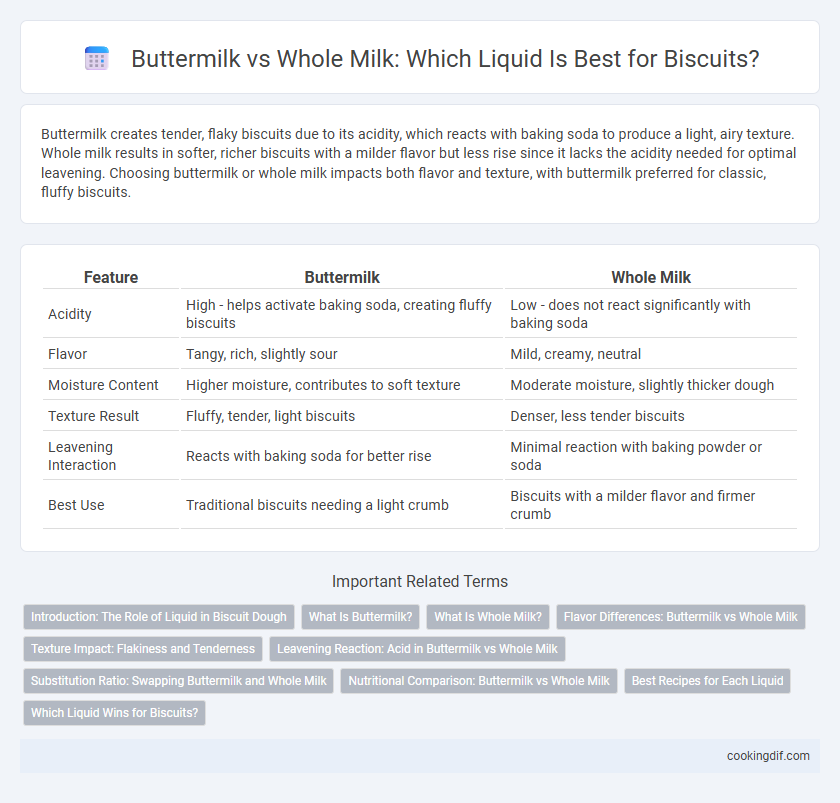 Buttermilk vs Whole Milk: Which Liquid Is Best for Biscuits?