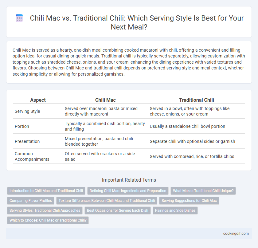 Chili Mac vs. Traditional Chili: Which Serving Style Is Best for Your Next Meal?