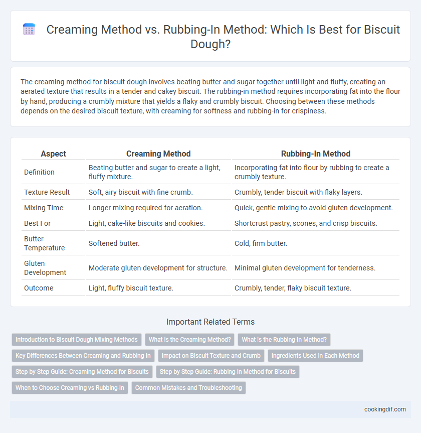 Creaming Method vs. Rubbing-In Method: Which Is Best for Biscuit Dough?