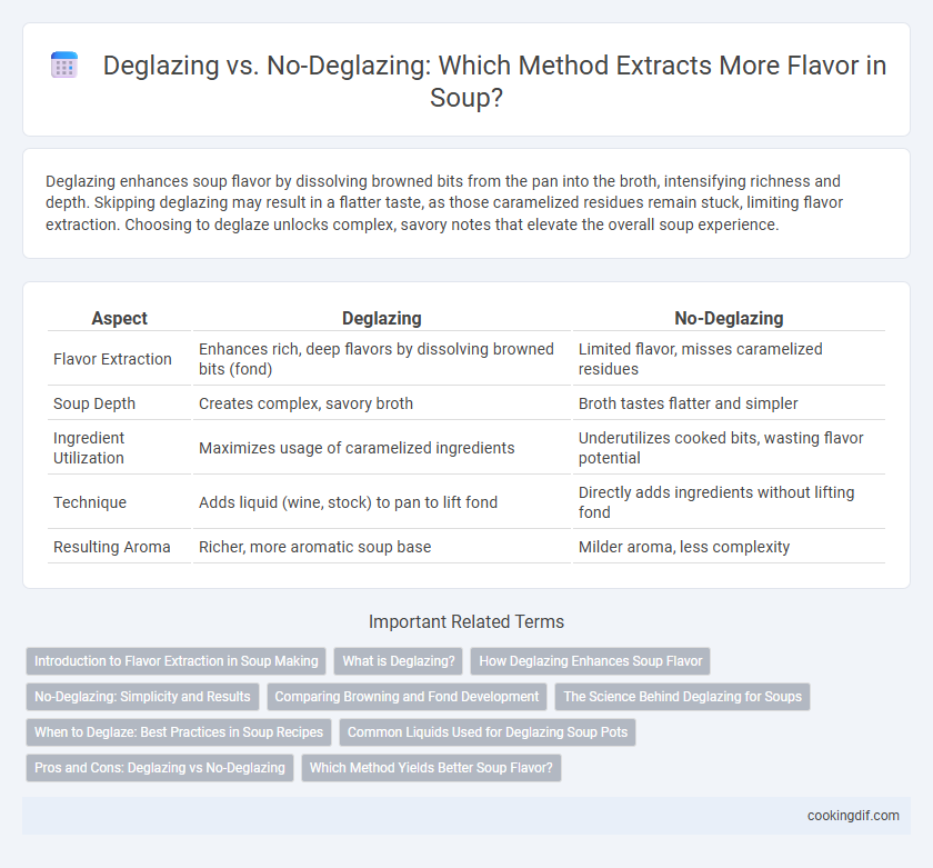 Deglazing vs. No-Deglazing: Which Method Extracts More Flavor in Soup?