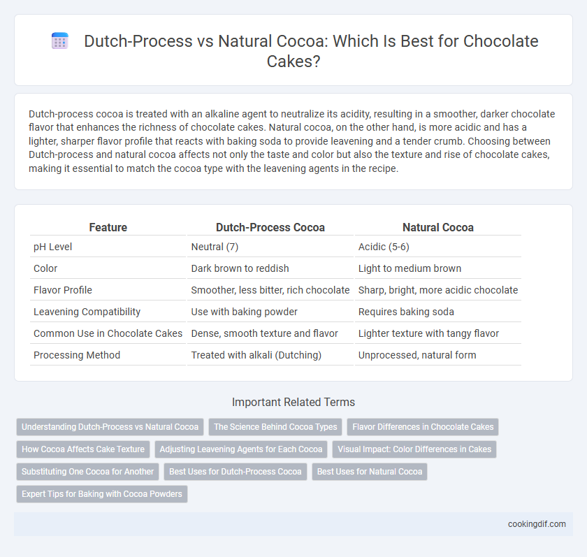 Dutch-Process vs Natural Cocoa: Which Is Best for Chocolate Cakes?
