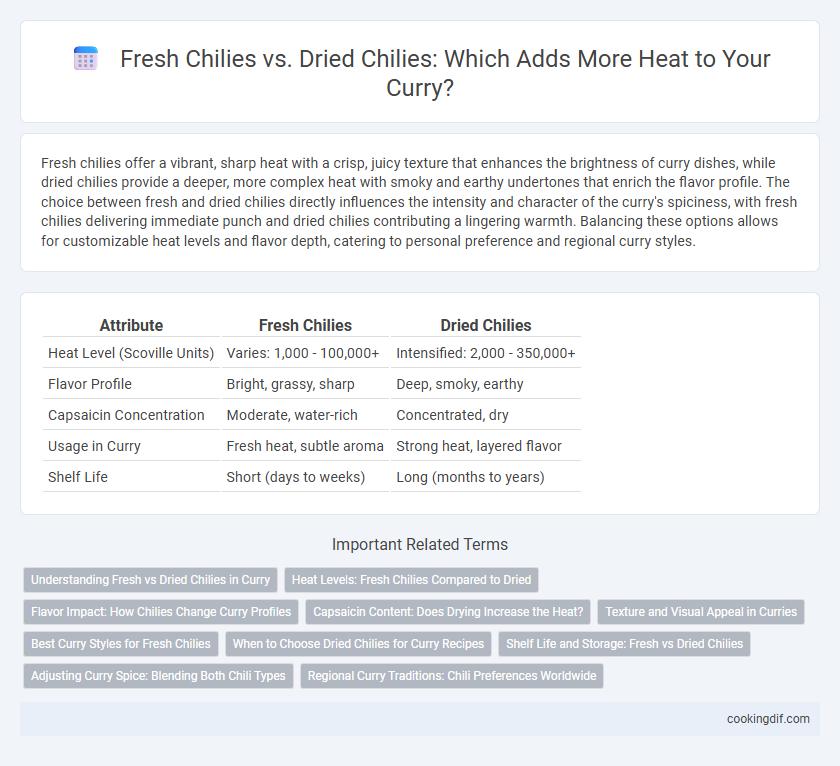Fresh Chilies vs. Dried Chilies: Which Adds More Heat to Your Curry?