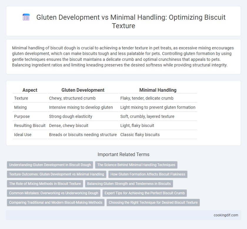 Gluten Development vs Minimal Handling: Optimizing Biscuit Texture