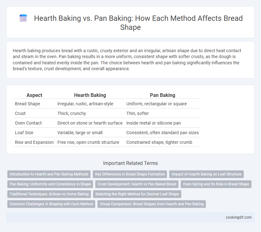 Hearth Baking vs. Pan Baking: How Each Method Affects Bread Shape