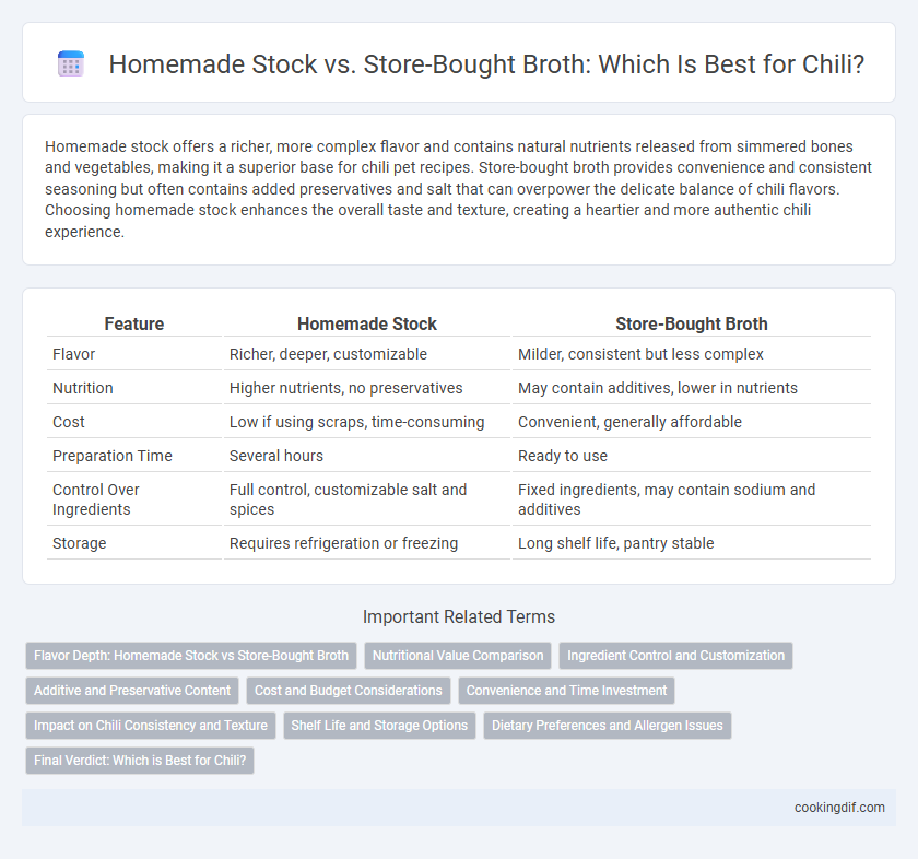 Homemade Stock vs. Store-Bought Broth: Which Is Best for Chili?
