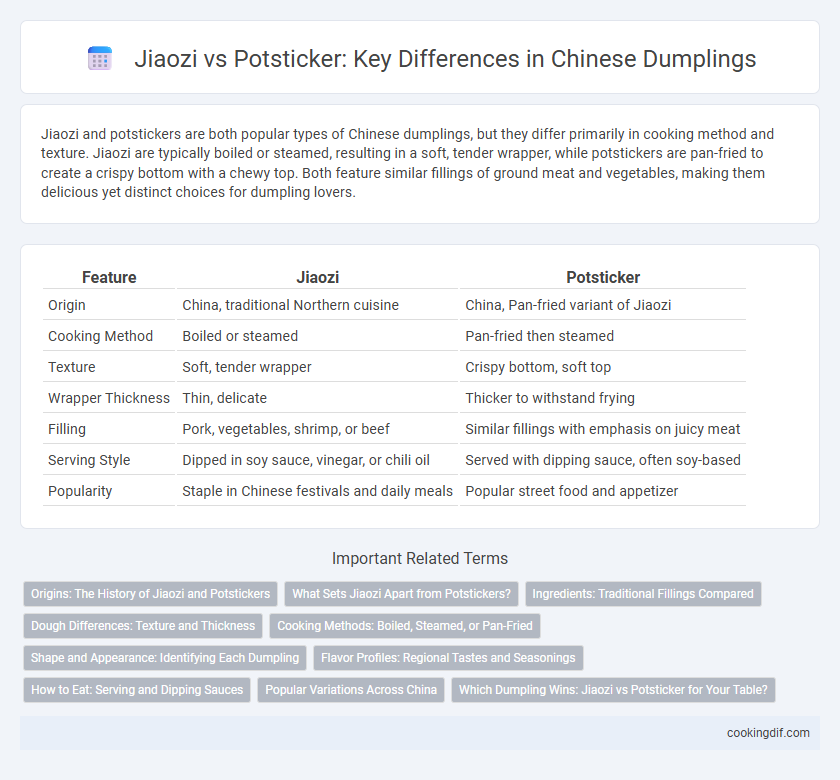Jiaozi vs Potsticker: Key Differences in Chinese Dumplings