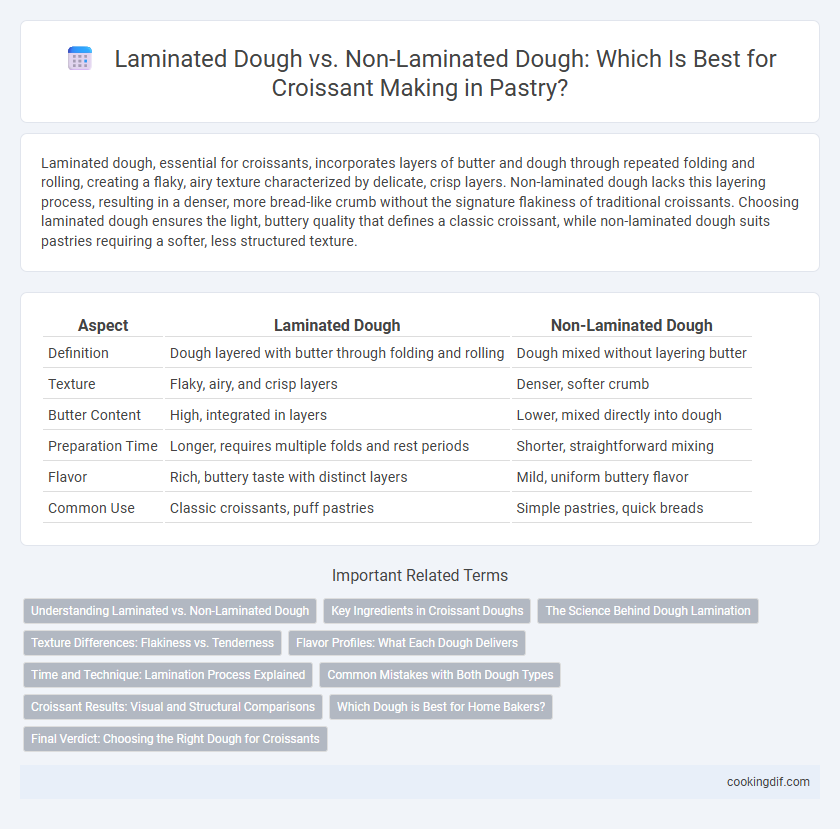 Laminated Dough vs. Non-Laminated Dough: Which Is Best for Croissant Making in Pastry?