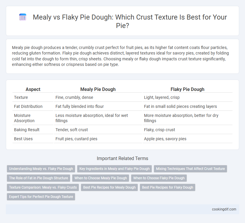 Mealy vs Flaky Pie Dough: Which Crust Texture Is Best for Your Pie?